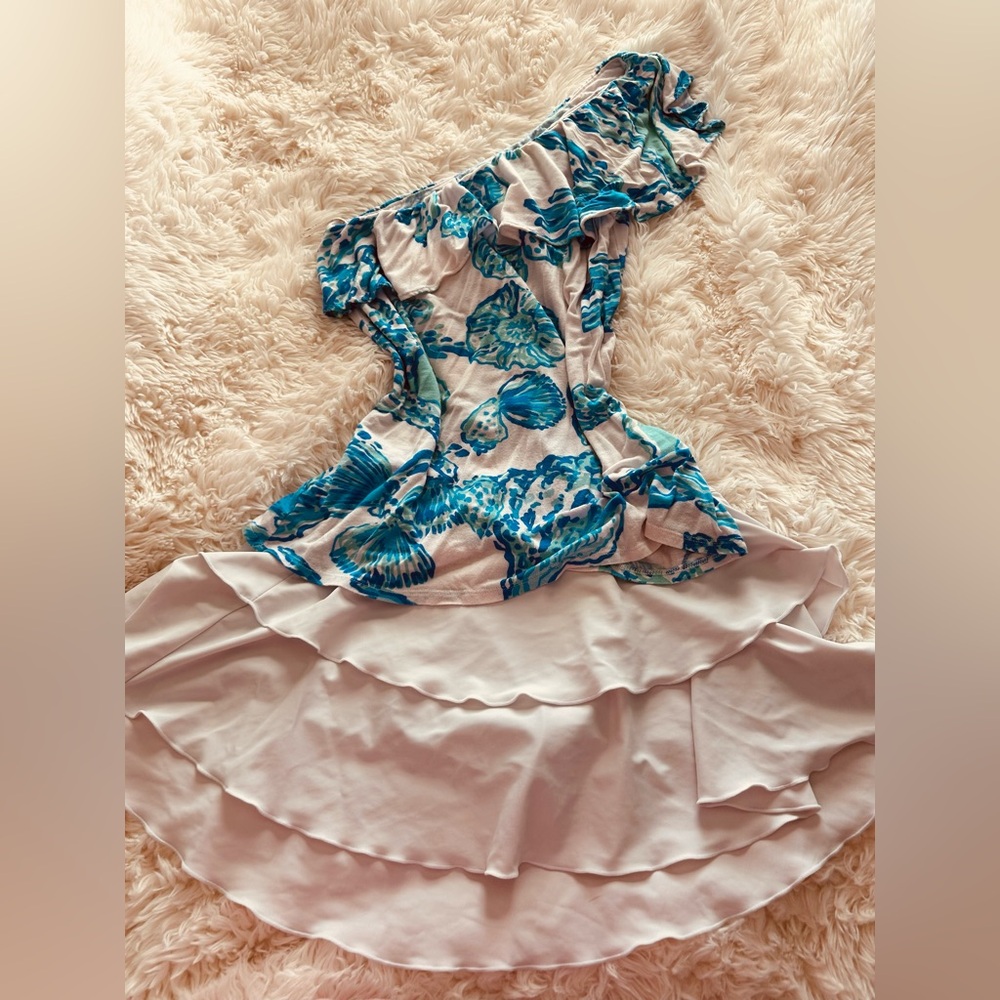 Lilly Pulitzer NEVEAH TOP Resort White Barefoot Princess